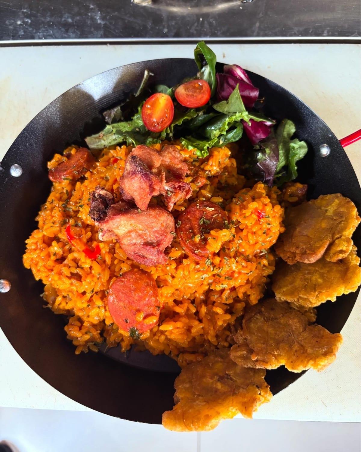 Paella Borincana